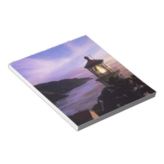 OR, Oregon Coast, Heceta Head Lighthouse, on Notitieblok (Schuin)