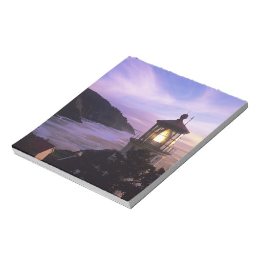 OR, Oregon Coast, Heceta Head Lighthouse, on Notitieblok (Linkerzijde)