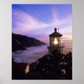 OR, Oregon Coast, Heceta Head Lighthouse, on Poster (Voorkant)