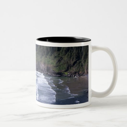 OR, Oregon Coast, Heceta Head Lighthouse, on Tweekleurige Koffiemok (Rechts)