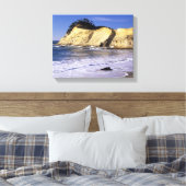 OR, Oregon Coast, Kaapstad Kiwanda SP, Kaapverdië  Canvas Afdruk (Insitu (Slaapkamer))