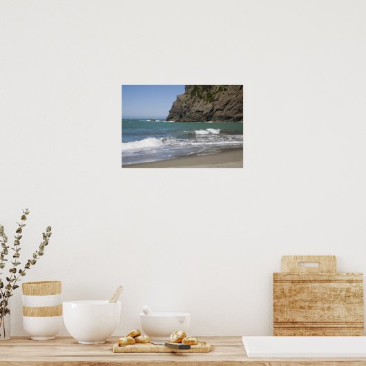 OR, Oregon Coast, Whaleshead Beach, South Poster (Keuken)