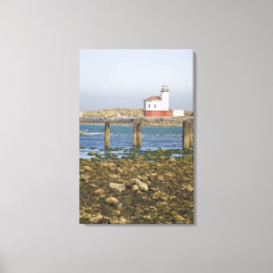 OR, Oregon-kust, Bandon, Coquille-rivier 2 Canvas Afdruk