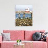 OR, Oregon-kust, Bandon, Coquille-rivier 2 Canvas Afdruk (Insitu (Woonkamer))