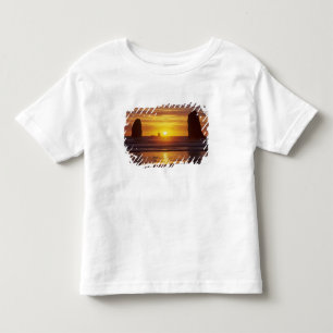 OR, Oregon kust, Cannon Beach, zeestapels om 2 uur Kinder Shirts