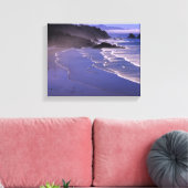 OR, Oregon-kust, Ecola SP, Indian Beach met Canvas Afdruk (Insitu (Woonkamer))