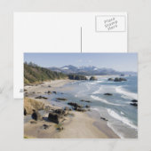 OR, Oregon-kust, Ecola State Park, Crescent 2 Briefkaart (Voorkant / Achterkant)