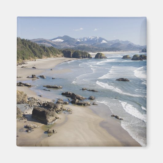 OR, Oregon-kust, Ecola State Park, Crescent 2 Magneet (Voorkant)