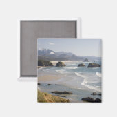 OR, Oregon-kust, Ecola State Park, Crescent Magneet (Voorkant / Achterkant)