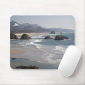 OR, Oregon-kust, Ecola State Park, uitzicht op Muismat (Met muis)
