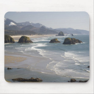 OR, Oregon-kust, Ecola State Park, uitzicht op Muismat