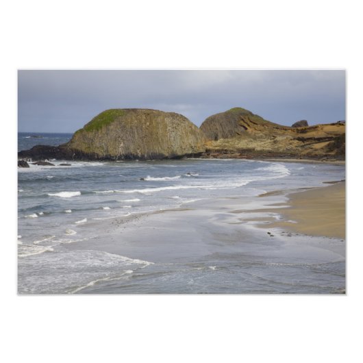 OR, Oregon-kust, Seal Rock State Park, Foto Afdruk (Voorkant)