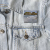 OR, Oregon-kust, Seal Rock State Park, Vierkante Button 5,1 Cm (In situ)