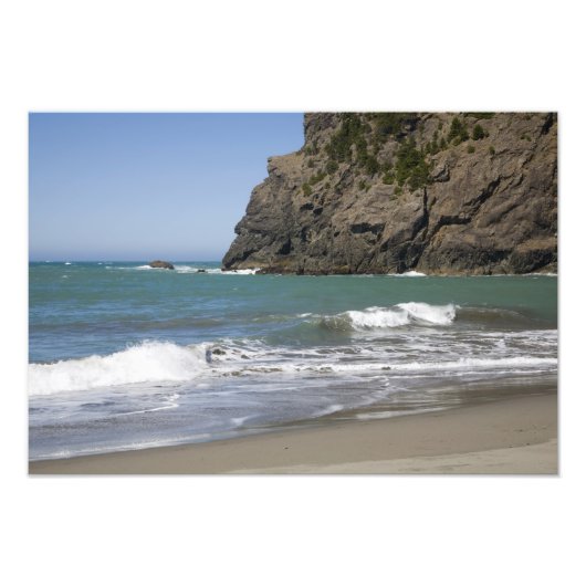 OR, Oregon-kust, Whaleshead Beach, Zuid Foto Afdruk (Voorkant)