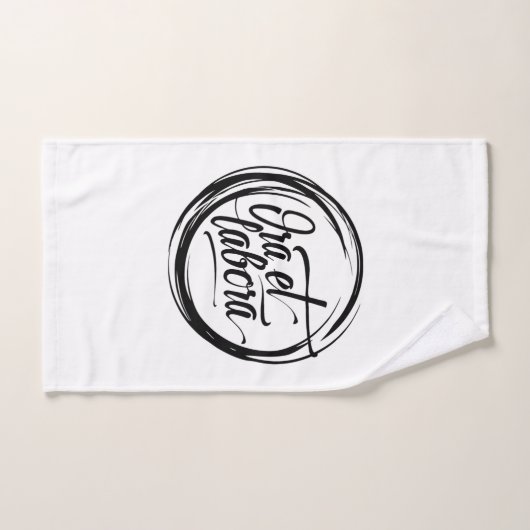 Ora et labora handdoek (Handdoek)