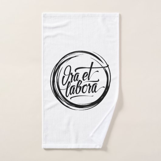 Ora et labora handdoek (Handdoek)