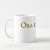 Ora et Labora koffiemok (Links)