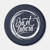 Ora et labora magneet (Voorkant)