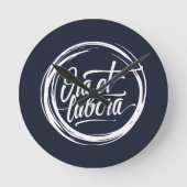 Ora et labora ronde klok (Voorkant)