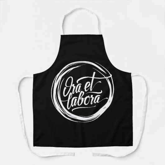 Ora et labora schort (Voorkant)