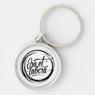 Ora et labora sleutelhanger