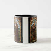 Ora et Labora Tweekleurige Koffiemok (Center)