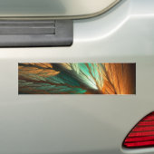 Ora & G Abstracte Fractal Background Bumpersticker (Op auto)
