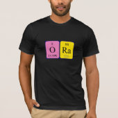 Ora periodieke table name shirt (Voorkant)