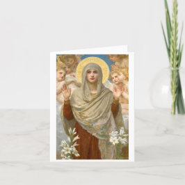 Ora Pro Nobis , William Bouguereau Bedankkaart