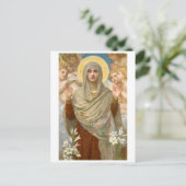 Ora Pro Nobis , William Bouguereau Briefkaart (Staand voorkant)