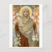 Ora Pro Nobis , William Bouguereau Briefkaart (Voorkant)