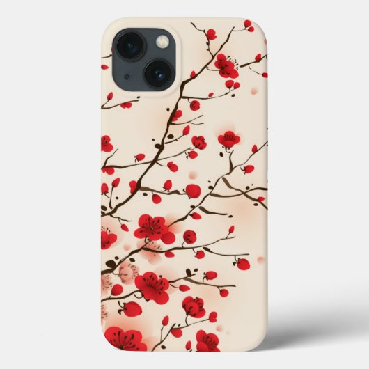 Oraal schilderij, bloesem in de lente Case-Mate iPhone case (Achterkant)