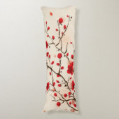 Oraal schilderij, bloesem in de lente lichaamskussen (Voorkant Verticaal)