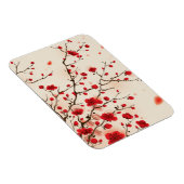 Oraal schilderij, bloesem in de lente magneet (Rechterzijde)