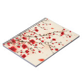 Oraal schilderij, bloesem in de lente notitieboek (Linkerzijde)