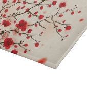 Oraal schilderij, bloesem in de lente snijplank (Hoek)