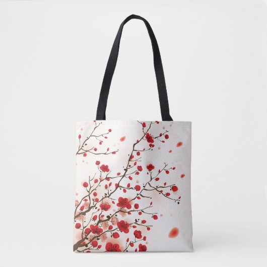 Oraal schilderij, bloesem in de lente tote bag (Voorkant)