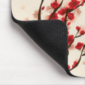 Oraal schilderij, bloesem in het voorjaar 2 muismat (Hoek)