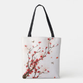 Oraal schilderij, bloesem in het voorjaar 2 tote bag (Achterkant)