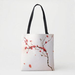 Oraal schilderij, bloesem in het voorjaar 3 tote bag