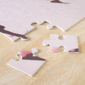 Oraal schilderij, kersenbloesem legpuzzel (Zijkant)