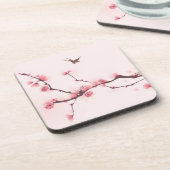 Oraal schilderij, kersenbloesem onderzetter (Linkerzijde)