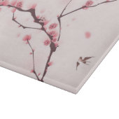 Oraal schilderij, kersenbloesem snijplank (Hoek)
