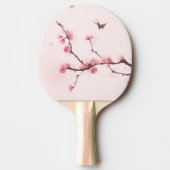 Oraal schilderij, kersenbloesem tafeltennisbatje