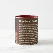 Oração Senhor Santo Cristo Em Caneca Mok (Midden)