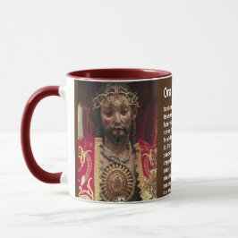 Oração Senhor Santo Cristo Em Caneca Mok