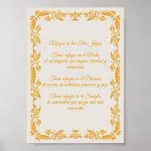 Oración Refugio Tres Joyas – Versión Adulta Poster (Voorkant)