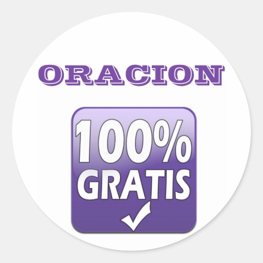 ORACION STICKERS (Voorkant)