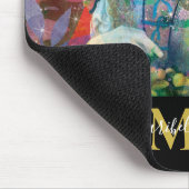 Oracle Cards Waterverf Bohemian Yoga Monogram Muismat (Hoek)