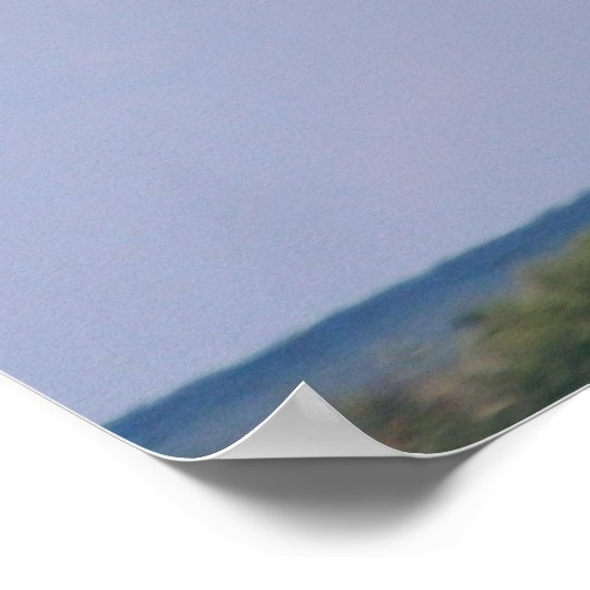 Oracle Challenger Over Lake Erie Poster (Hoek)